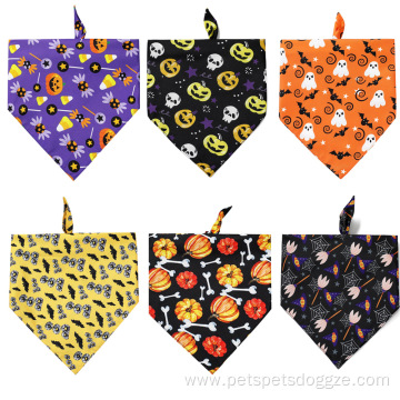 Eco-friendly print pattern Triangle scarf pet bandana